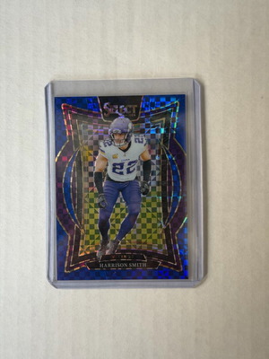 2024 Panini Select Harrison Smith Blue Power Prizm Vikings Concourse #59