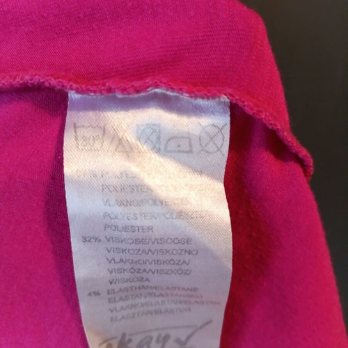 Okay plus size XXL fuchsia tank top with floral design, like new