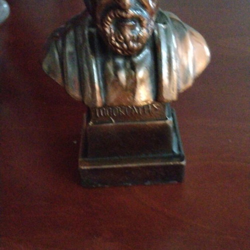 Hippocrates bronze bust