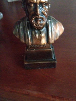 Hippocrates bronze bust