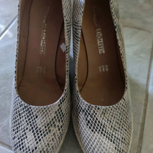 Wedge platform shoes like new, size 37.5-38