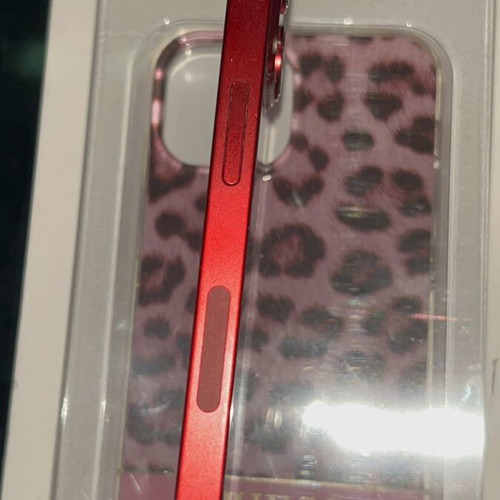 Apple iPhone 13 mini 128GB, red, with Guess case