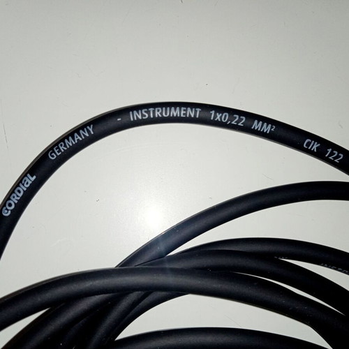 Cordial CTI 3 PP-BK καλώδιο μουσικών οργάνων, 3 m