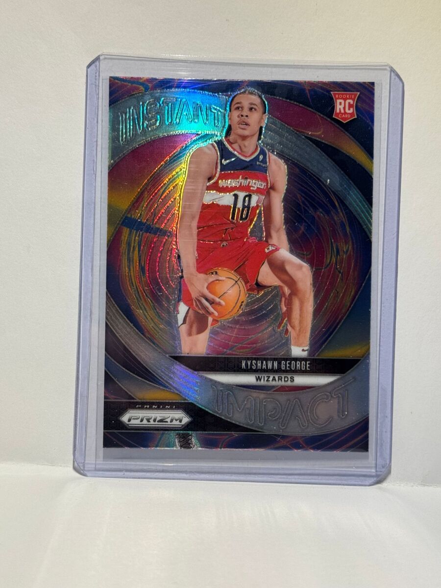 ポルジンギス Panini Silver Prizm ルーキーカード レア！