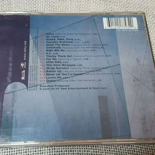 Nelly Country Grammar CD used, hip-hop