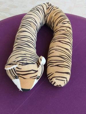 Plush door draft stopper like new, 82 cm length
