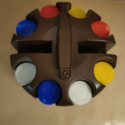 Revolving poker chip holder from the '80s like new, 200 chips
