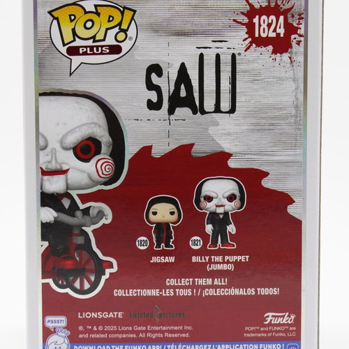 Funko POP! Plus Saw Billy The Puppet on Tricycle Exclusive #1824 new