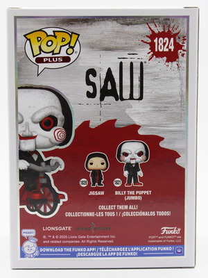 Funko POP! Plus Saw Billy The Puppet on Tricycle Exclusive #1824 new