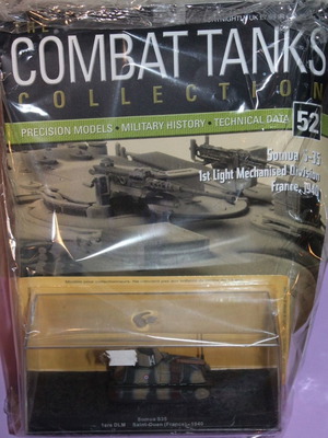 DeAgostini The Combat Tanks Collection Somua S35 1ere DLM Saint Ouen 1940 καινούργιο