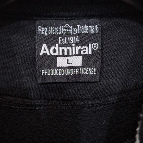 Admiral cotton long-sleeve black jacket Large like new