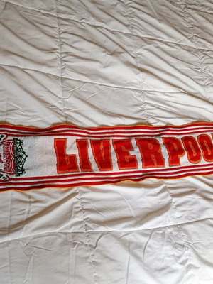 Liverpool Red Machine scarf like new, official replica