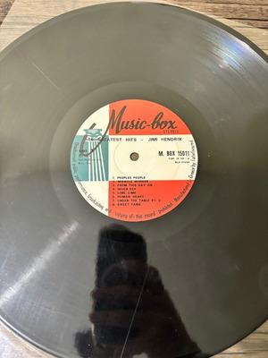 Jimi Hendrix 16 Greatest Hits винил употребяван, рок