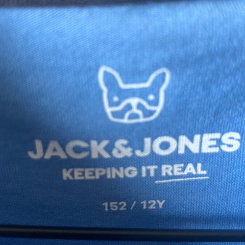 Jack & Jones t-shirt blue used 152 cm 12 years