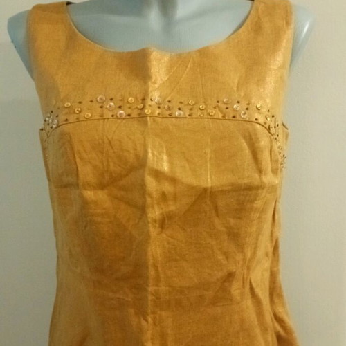 Women's blouse with side zipper new, size S