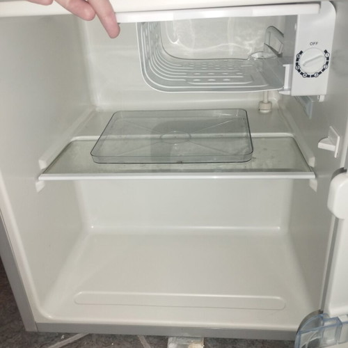 Small refrigerator with freezer used