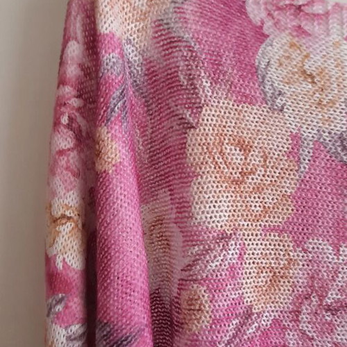 Spring sweater made in Italy, 50% cotton, new, multicolor