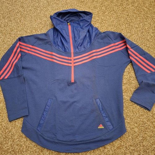 Adidas sweatshirt S like new, blue and purple
