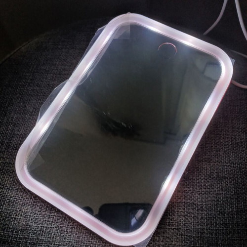 Illuminated mirror with USB and color options new