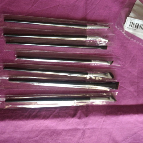 Makeup brushes for cut crease new, set of 7 pieces