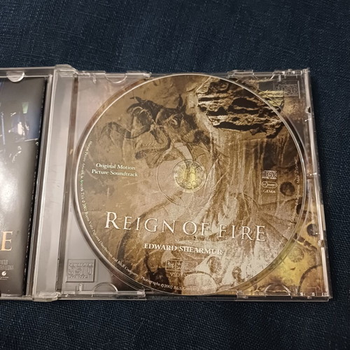 Reign of Fire soundtrack CD καινούργιο, ηλεκτρονική μουσική