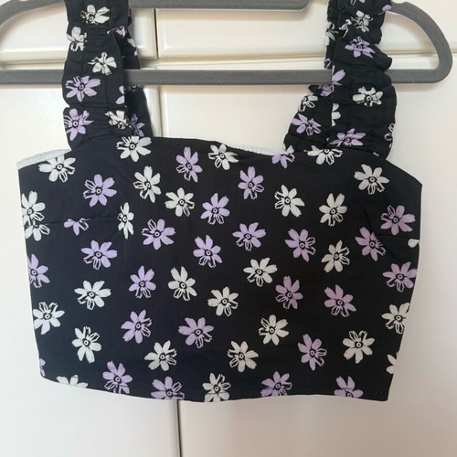 Floral top like new, size S/M