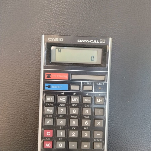 Casio Data-Cal 50 Calculator and Data Calendar new