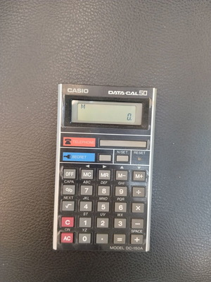 Casio Data-Cal 50 Calculator and Data Calendar new