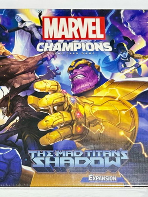 Marvel Champions LCG The Mad Titan’s Shadow Expansion like new, sealed
