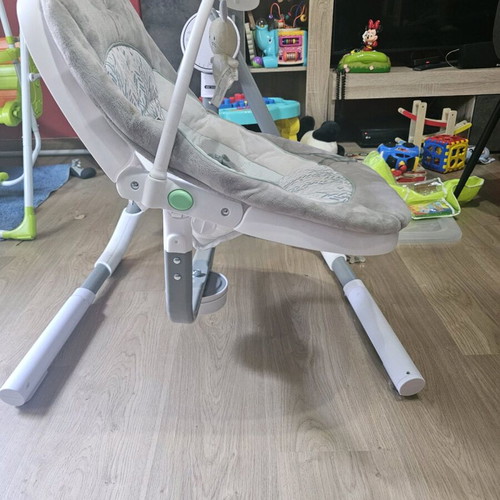 Ingenuity Relax Μωρού Κούνια Anyway Sway Γκρι σαν καινούργιο με μουσική και δόνηση