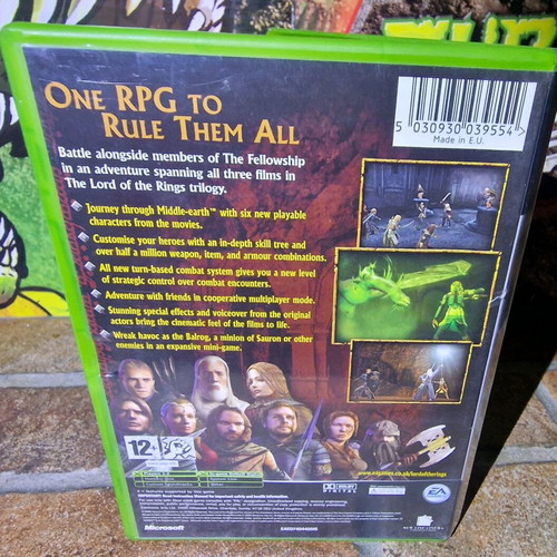 The Lord Of The Rings The Third Age Xbox mint
