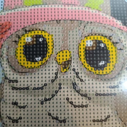 Diamond Painting Canvas Owls new 30x30