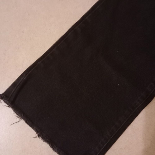 Black high-waist jeans used, size M 38 10 with elasticity