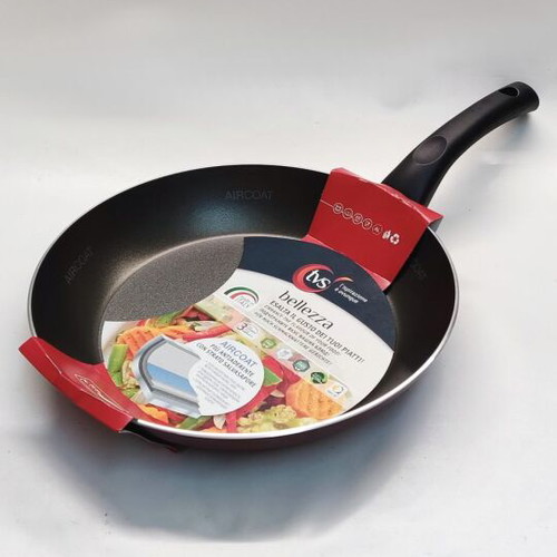 TVS Bellezza Nonstick Frying Pan No 28, New, Italian Made