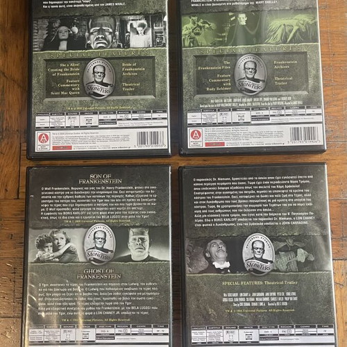 Frankenstein Universal Studios Classic Monsters DVD collection