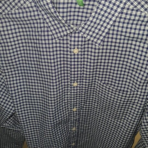 Benetton checked shirt like new