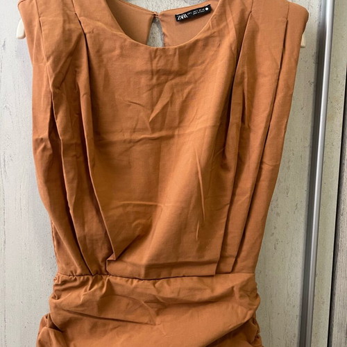Zara dress like new, orange, size S