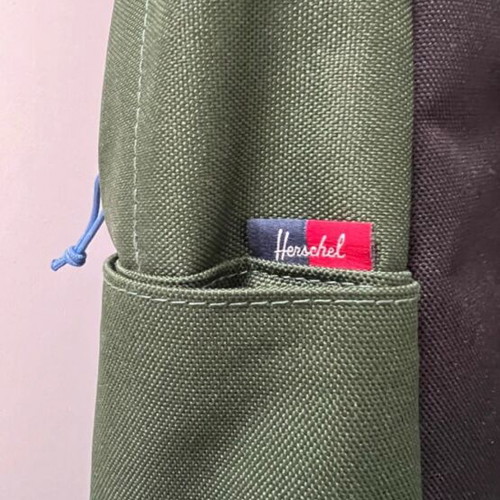 Herschel backpack brand new green and yellow