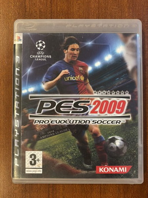 PES 2009 Pro Evolution Soccer PS3 used, sports game