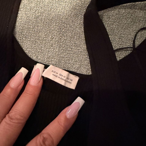 Zara black tops like new, size M, pack of 2