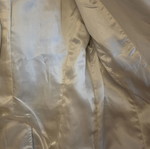 S.Oliver leather jacket large used, white