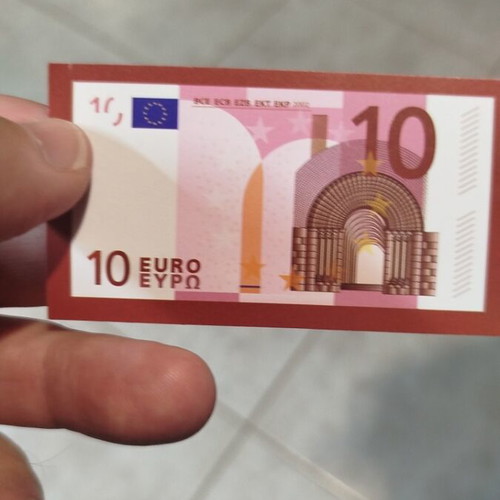 Fake banknotes from board game