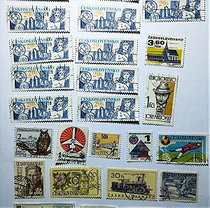 Τσεχοσλοβακία 42 Γραμματόσημα Από το 1955 και μετά