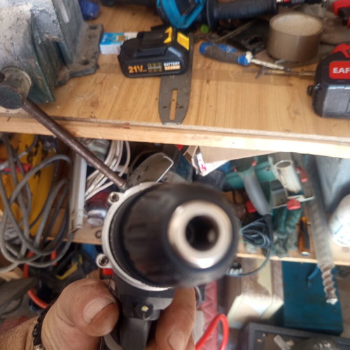Cordless drill with impact, like new