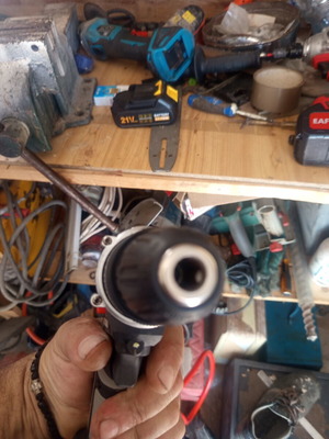 Cordless drill with impact, like new