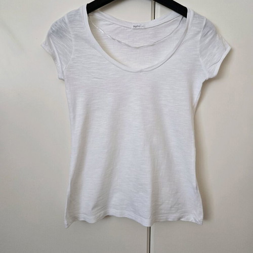 T-shirt Oysho like new, cotton, size small, white