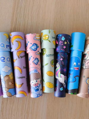 Kaleidoscopes new, set of 9 with various designs