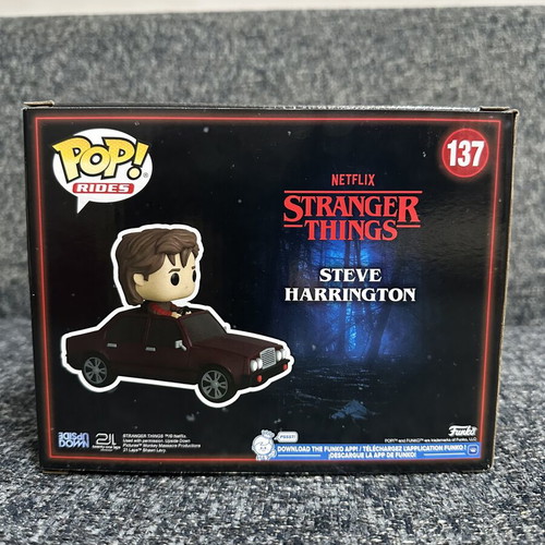 Funko Pop Stranger Things Steve Harrington #137 Rides like new