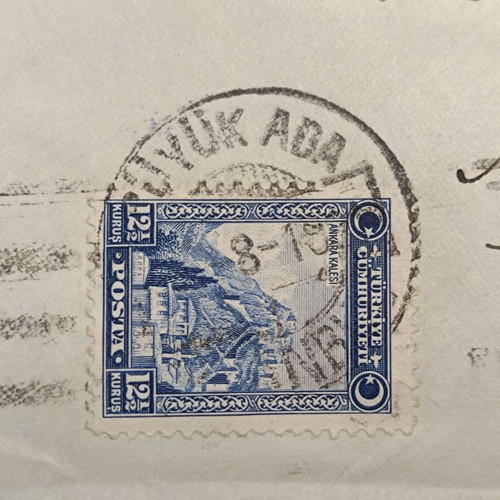 1931 Thessaloniki International Exhibition Cylindrical Stamp used