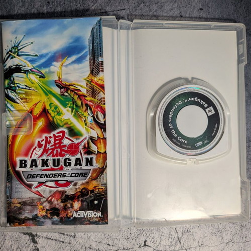 Bakugan Defenders of the Core Essentials PSP game